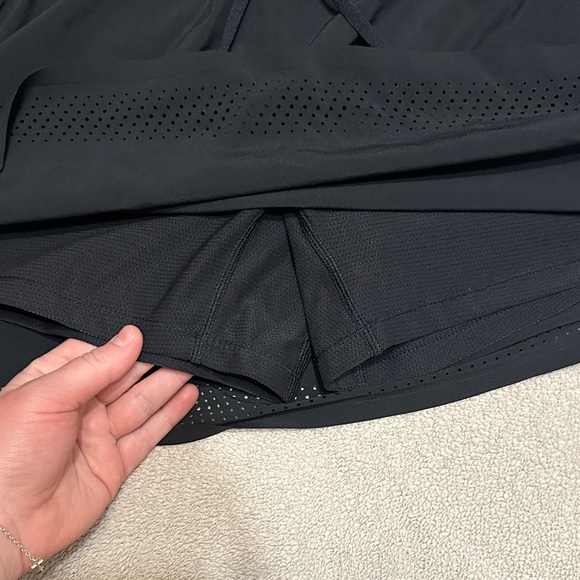 Athleta Black Drawstring Skirt - Size 10 - Picture 4 of 5